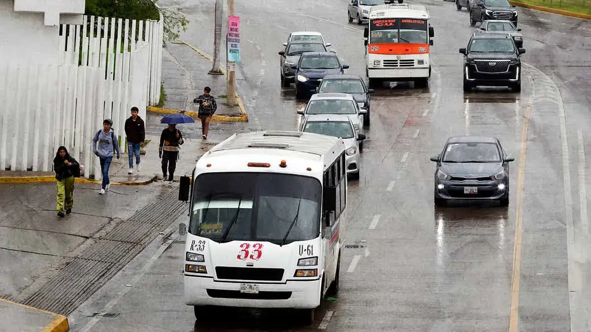 Rutas del transporte público infraccionadas por SMT en Puebla la primera semana de marzo