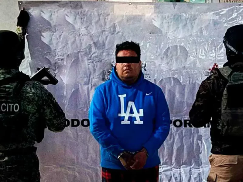 Detienen a sujeto con dosis de droga, en la colonia Jorge Murad, Puebla
