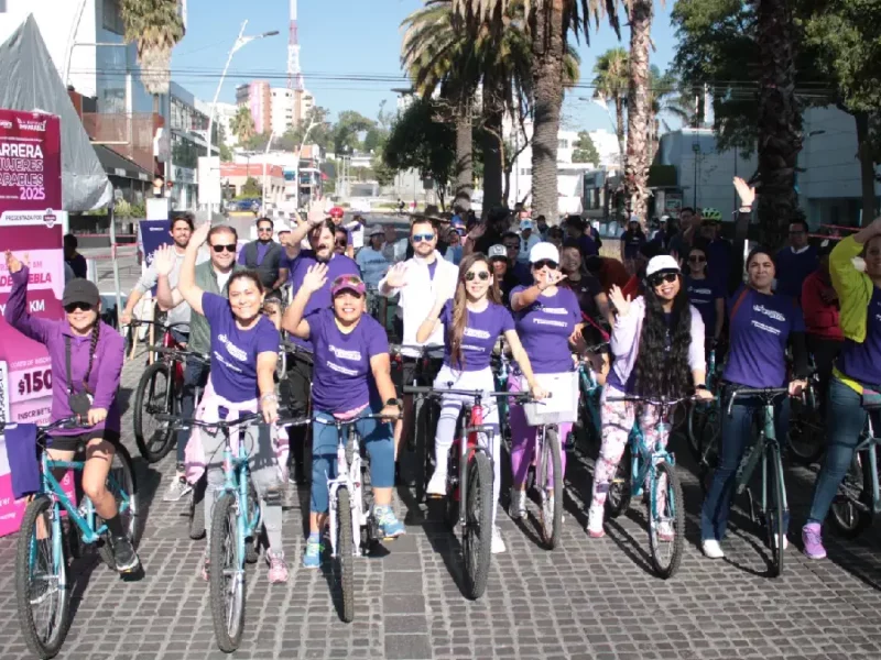Realiza Gobierno de la Ciudad Rodada Pedaleando Juntas