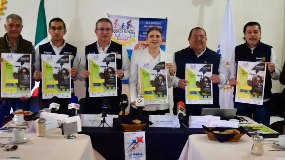 Bety Sánchez y Rotary Club Zacatlán presentan la Segunda Rodada Familiar con Causa