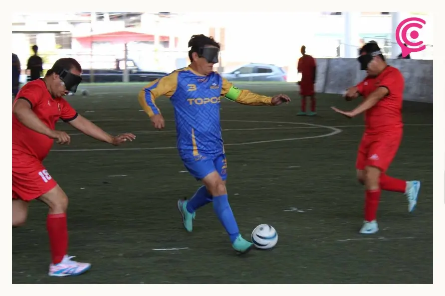Topos FC debuta con dos triunfos en la Liga Nacional de Fútbol para Ciegos 2025 
