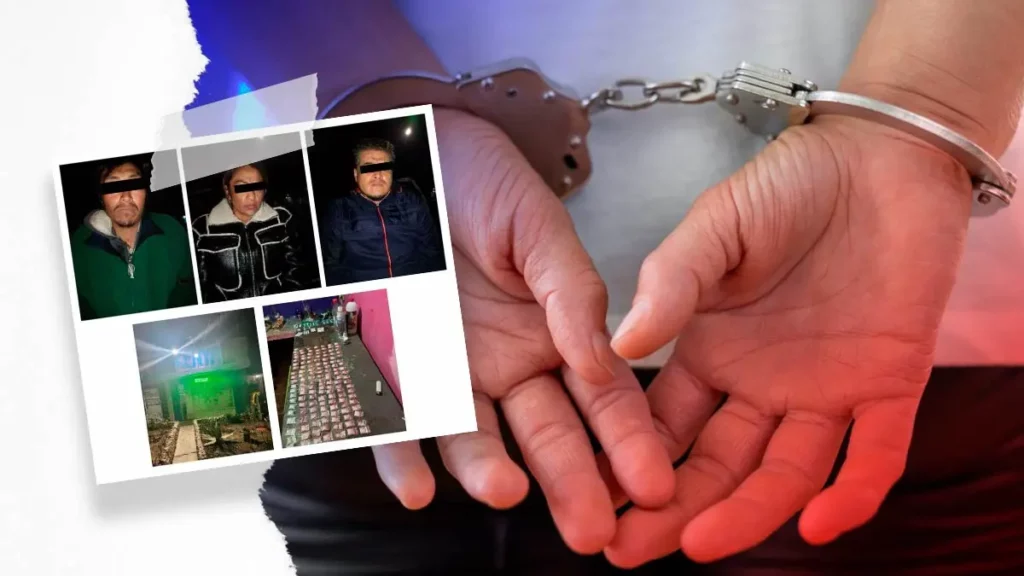 Detienen a tres personas con más de 200 envoltorios de droga durante cateo en Tlahuapan