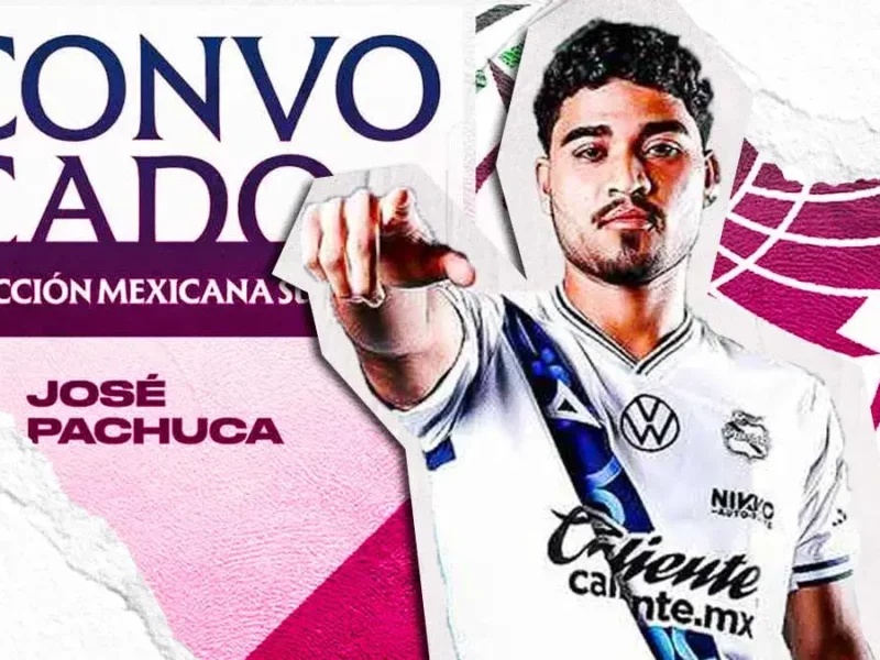 José Pachuca es convocado a la Selección Mexicana Sub 20 para juegos amistosos en España 