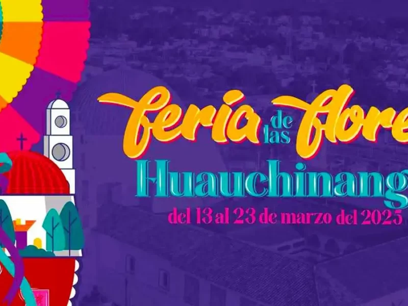 Cartelera de la Feria de las Flores Huauchinango 2025