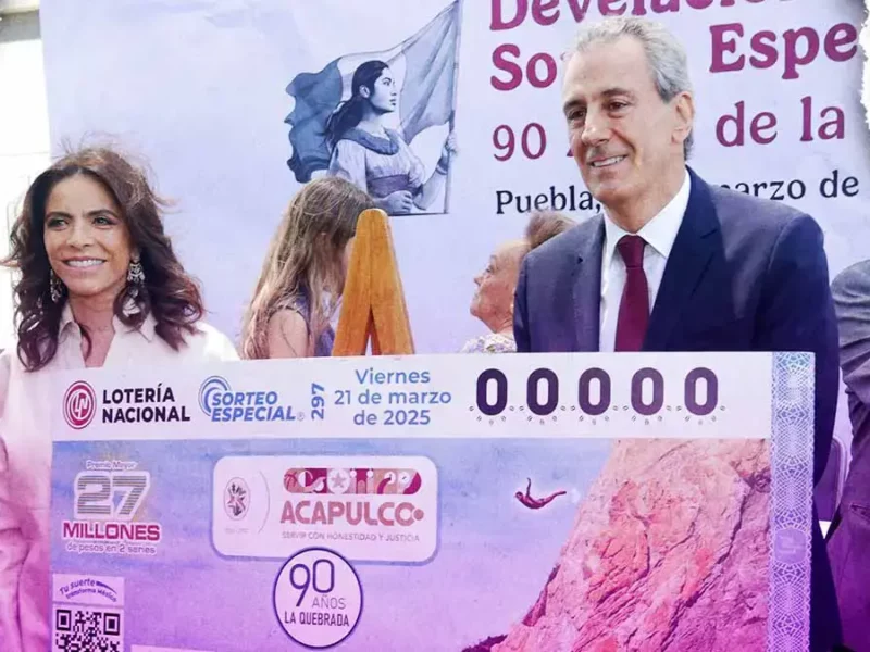 Lotería Nacional emitirá billete conmemorativo de la Batalla del 5 de Mayo