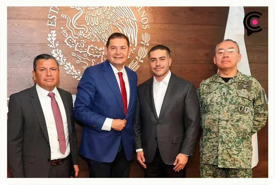 Alejandro Armenta se reúne con Omar García Harfuch para reforzar Estrategia Nacional de Seguridad
