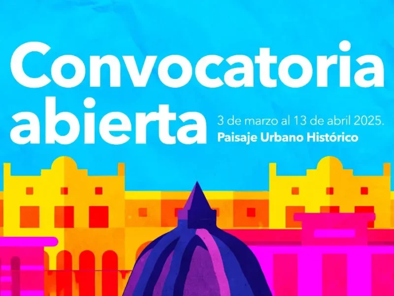 Patio efímero abre convocatoria 2025, el tema principal es paisaje urbano histórico