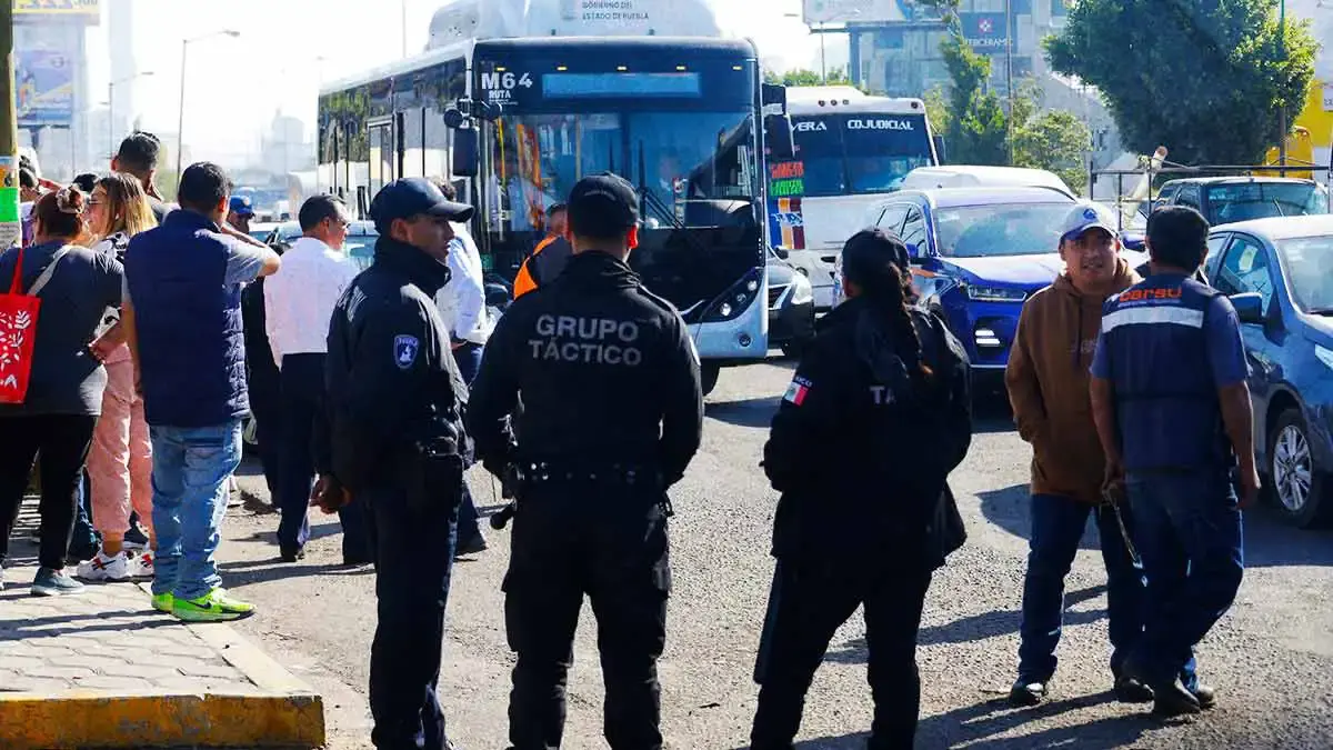 SMT retiró 20 unidades piratas durante el segundo operativo en Lomas de Angelópolis