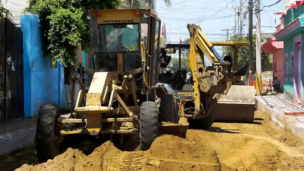Ayuntamiento de Puebla pavimentará calles en La Libertad y Caleras; obras concluirán en julio 2025