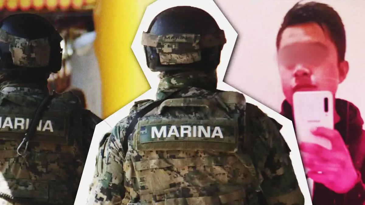 Marinos y policías municipales detienen ilegalmente a joven en Cuautlancingo; lo localizan brutalmente golpeado