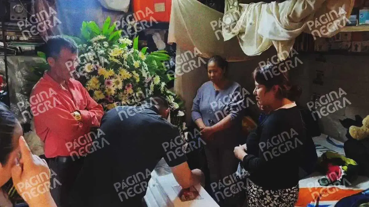 Dan último adiós a Christopher, niño que murió atropellado en Central de Abastos Puebla 