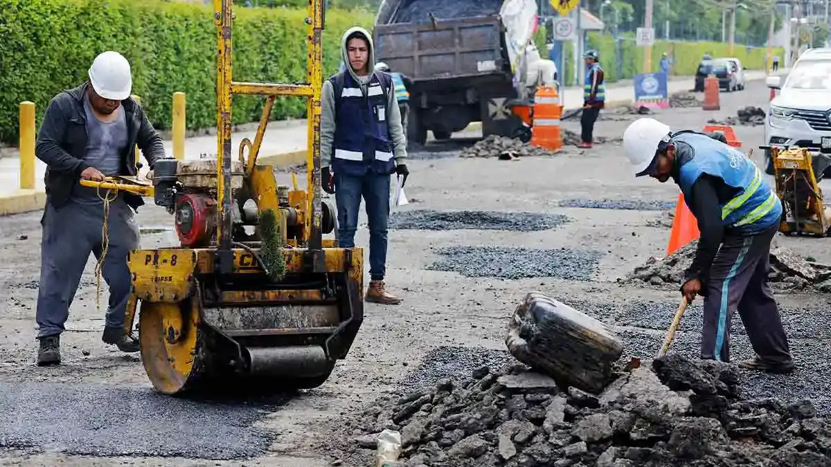 Ayuntamiento de Puebla iniciará bacheo en las 17 juntas auxiliares el 31 de marzo
