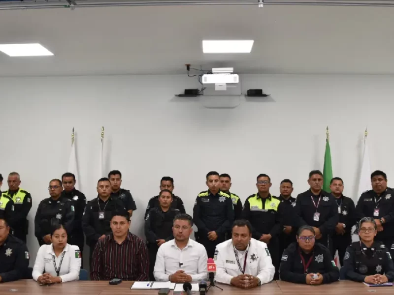 Logran acuerdos Gobierno de la Ciudad y policías municipales para garantizar la seguridad de los poblanos