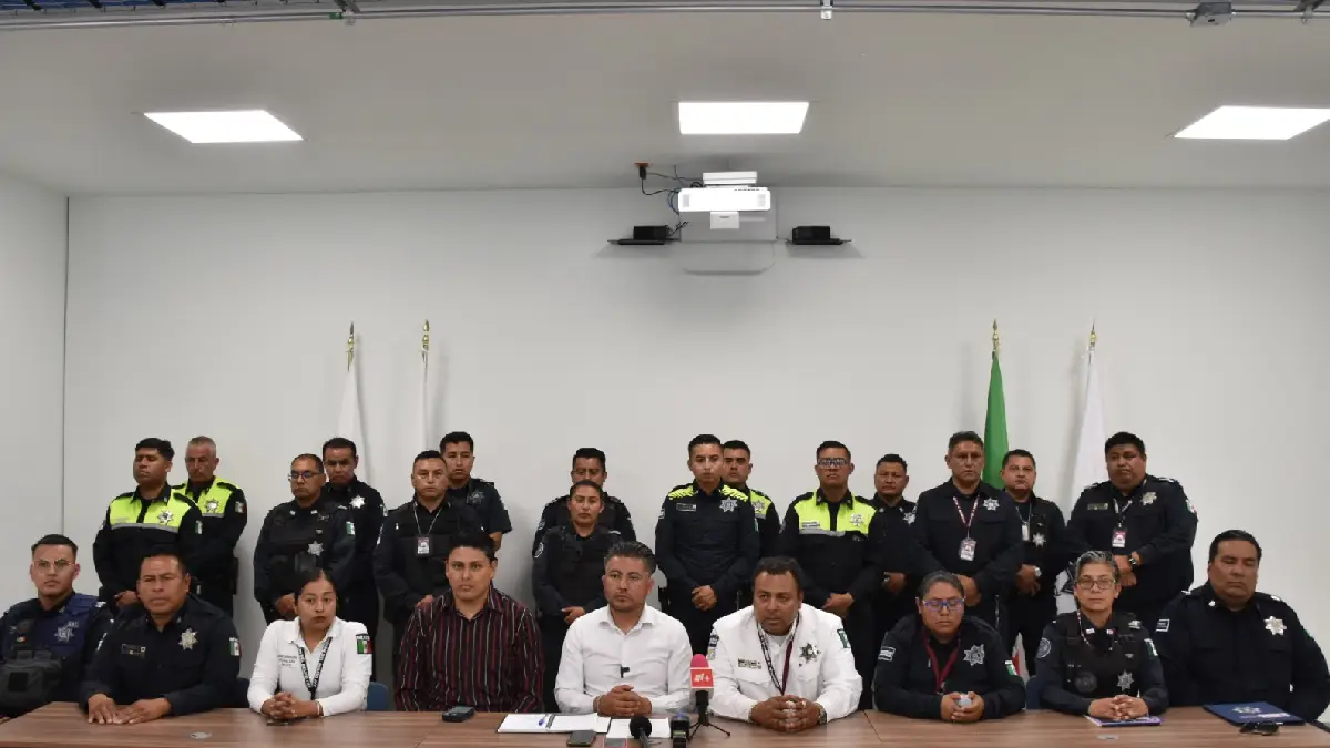 Logran acuerdos Gobierno de la Ciudad y policías municipales para garantizar la seguridad de los poblanos