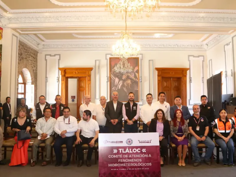 Fue instalado el Comité de Atención a Fenómenos Hidrometeorológicos “Tlaloc”, del Gobierno de la Ciudad