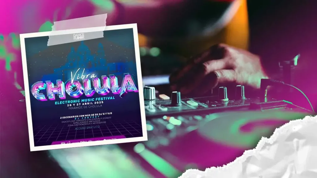 Festival Vibra Cholula tendrá la participación de más de 50 DJs de música electrónica