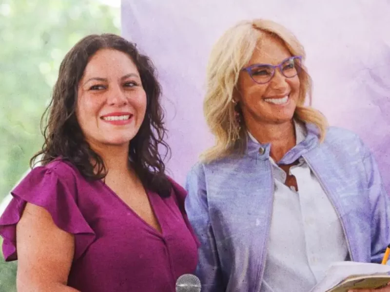 Adela Micha reconoce el trabajo de las mujeres sanandreseñas y la labor de la presidenta Lupita Cuautle