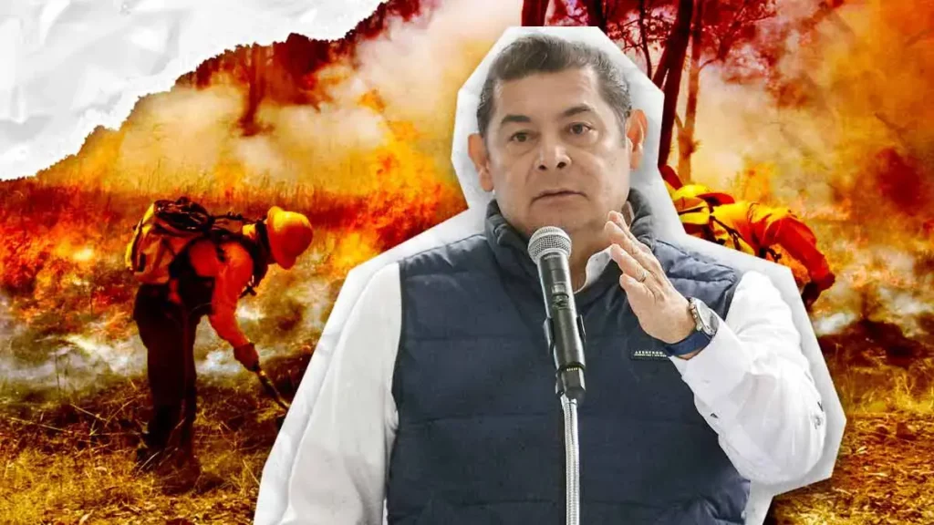 “Fiscalía de Puebla ya inició carpetas de investigación por incendios forestales provocados”: Alejandro Armenta