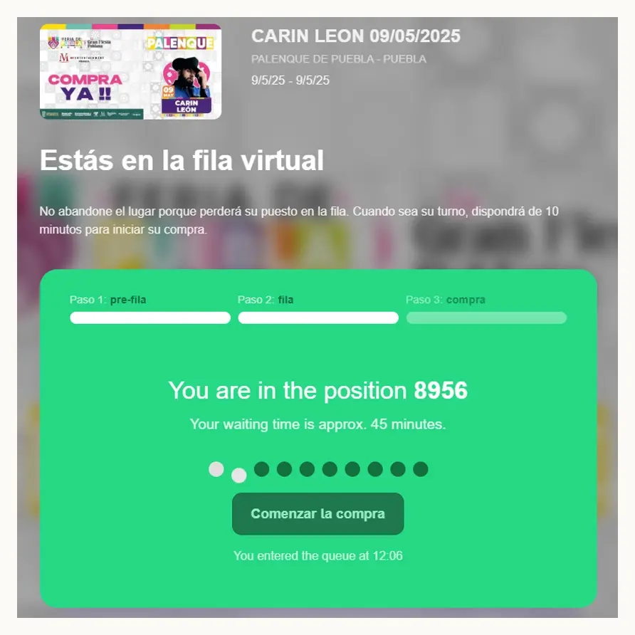 Inicia venta de boletos del Palenque de Feria de Puebla 2025; estos son los precios
