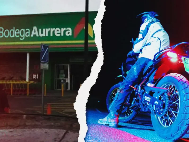 Motociclistas asaltan Bodega Aurrera de Amozoc; delincuentes robaron celulares