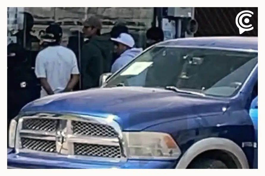 Detienen a tres hombres con arma y camioneta robada en San Jerónimo Caleras, Puebla