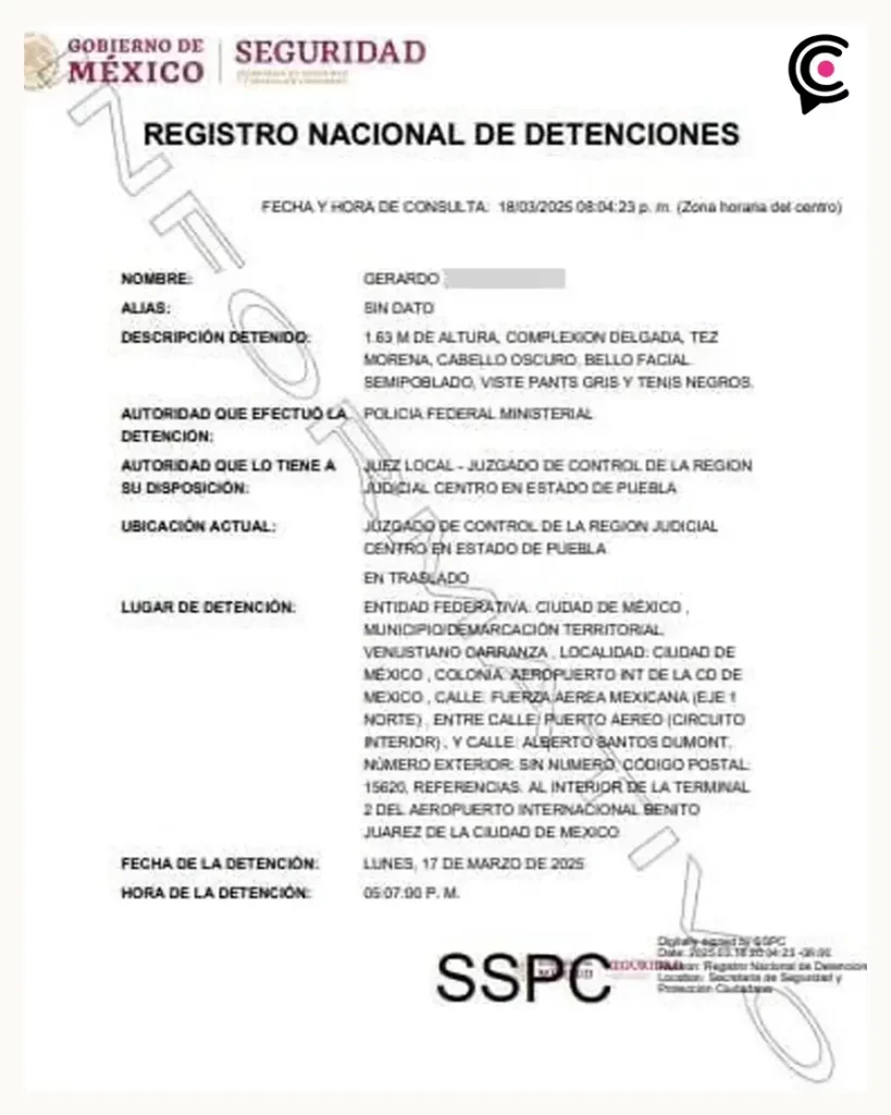 Detienen a gerente de agencia “El Ángel” en CDMX, denunciado por fraude automotriz en Puebla