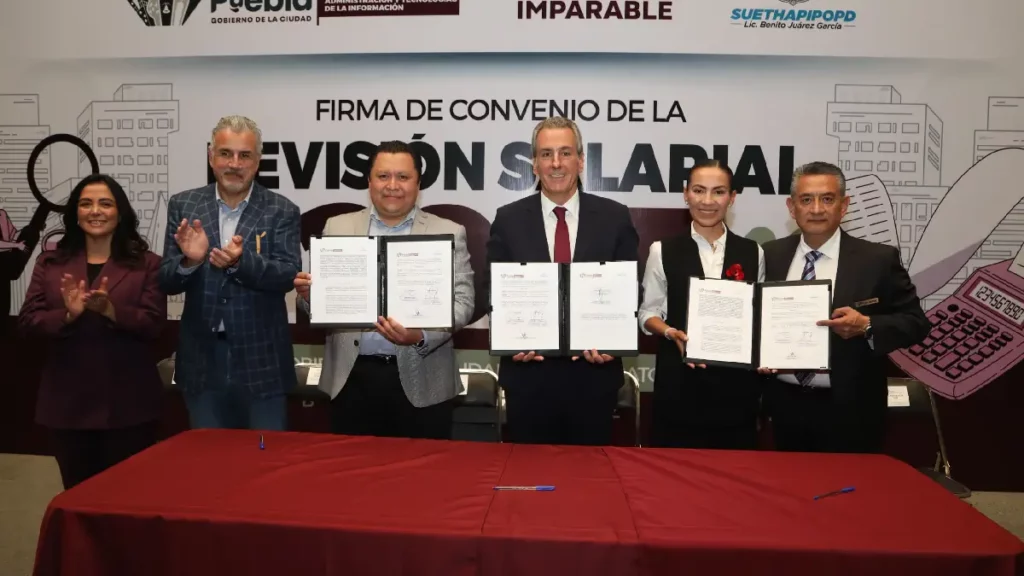 Firman Convenio de Revisión Salarial 2025 Gobierno de la Ciudad y Sindicato del Ayuntamiento