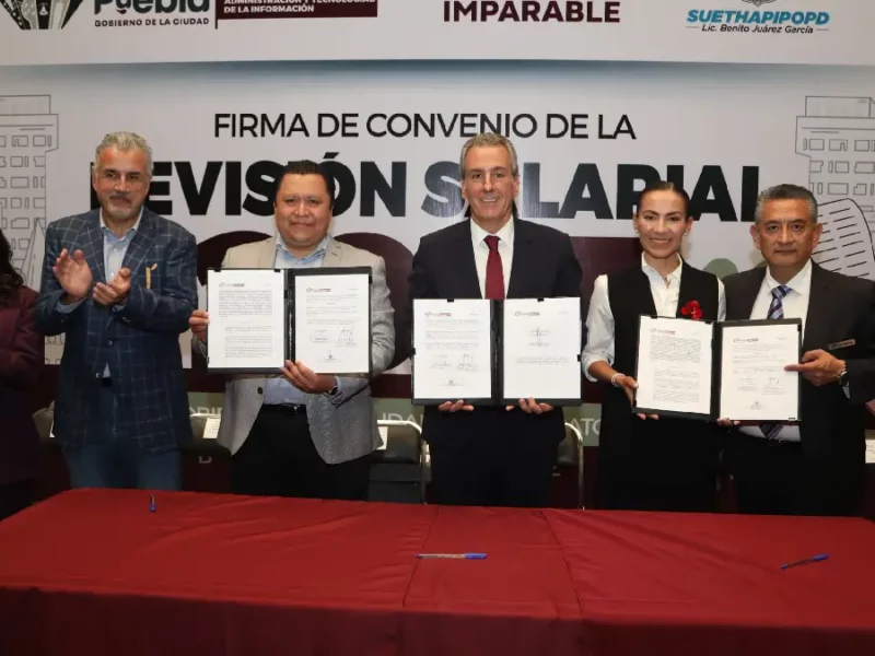Firman Convenio de Revisión Salarial 2025 Gobierno de la Ciudad y Sindicato del Ayuntamiento