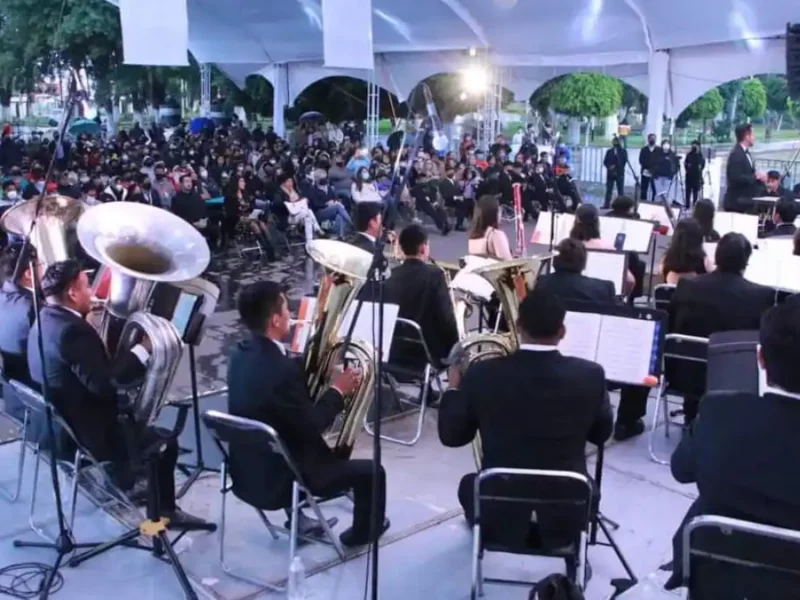 Angélica Alvarado presenta el 3er Encuentro de Bandas Sinfónicas Juveniles y el 1er curso de Dirección para Bandas Sinfónicas Huejotzingo 2022