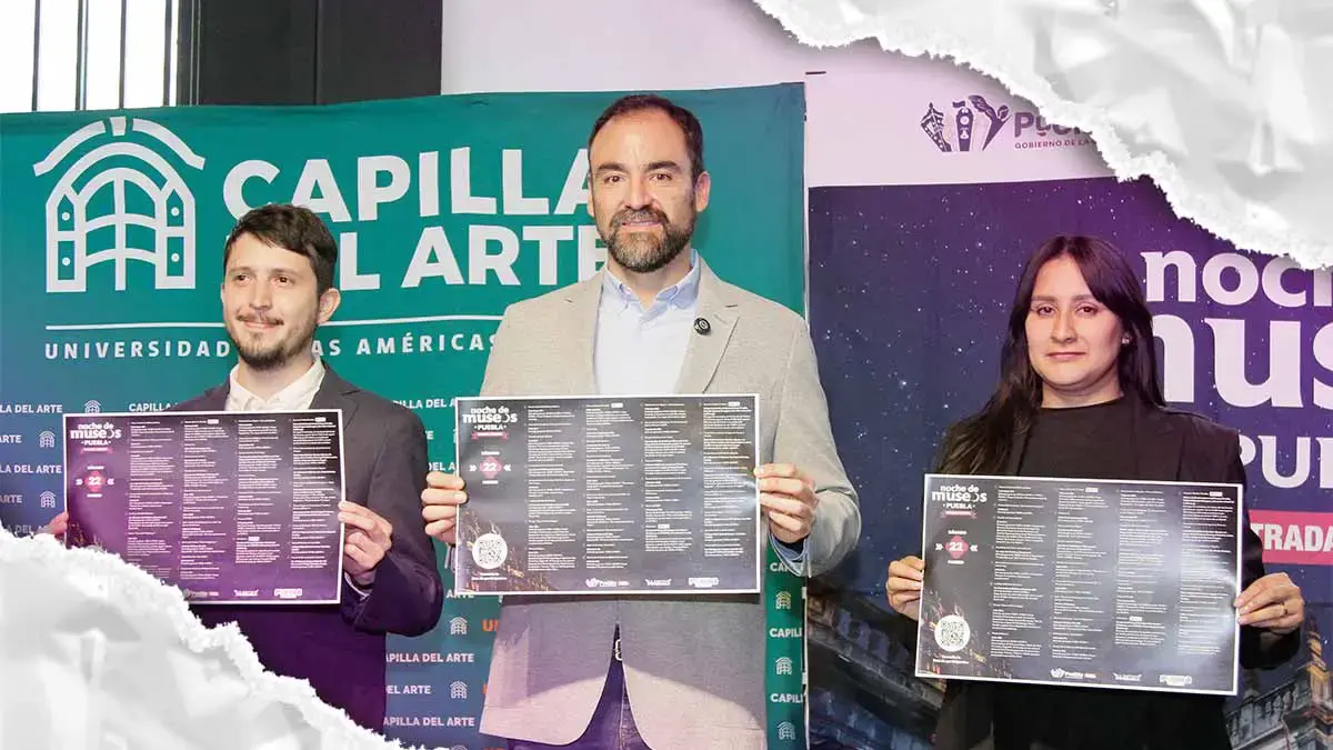 Segunda Noche de Museos 2025 en Puebla será el 22 de marzo