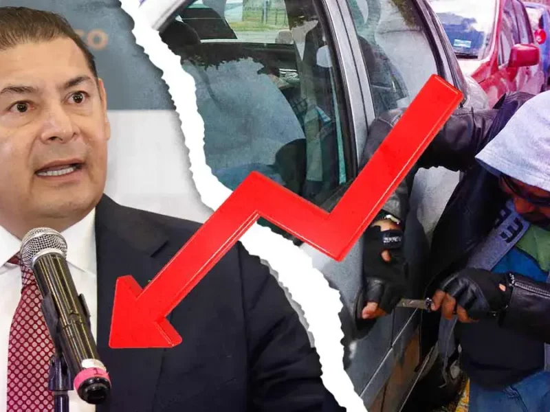 Robo de vehículos en carreteras de Puebla bajó 50%: Alejandro Armenta