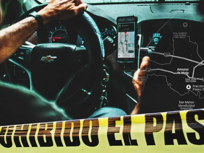 Pareja balea a conductor de Uber en intento de robo de auto en Amozoc, Puebla 