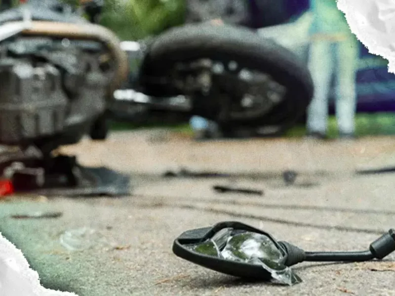 Motociclista murió tras chocar contra una pipa de agua cerca de Nestlé en Puebla