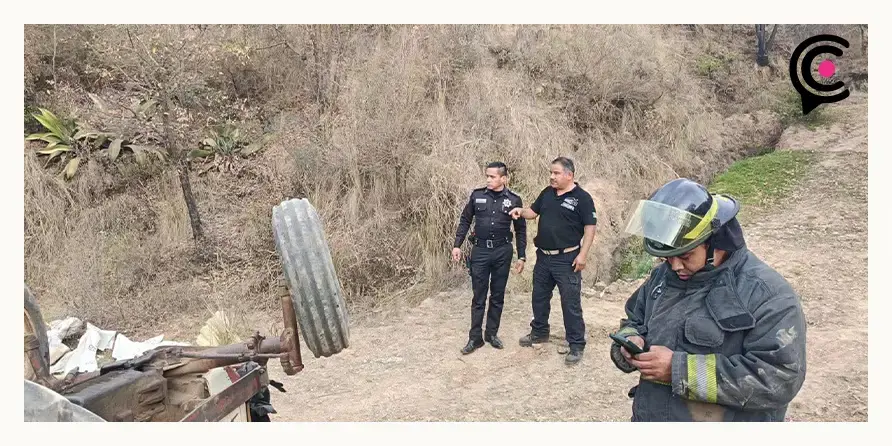 Hombre murió aplastado por el tractor que conducía en Amozo