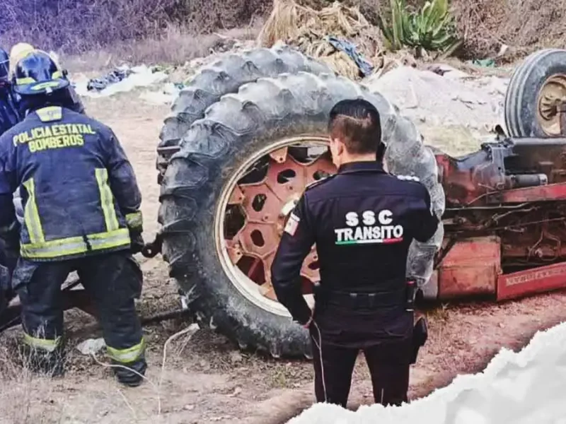 Hombre murió aplastado por el tractor que conducía en Amozo