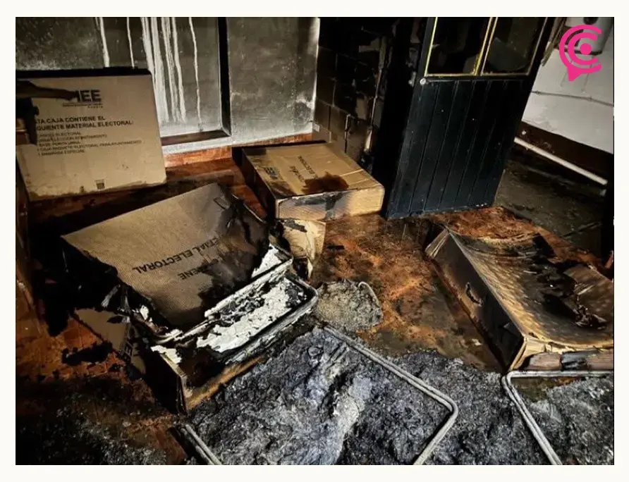 Renunció el presidente del Consejo Municipal Electoral de Chignahuapan tras ataque e incendio