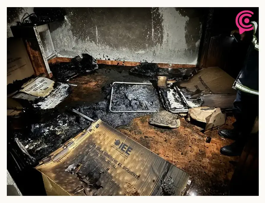 Renunció el presidente del Consejo Municipal Electoral de Chignahuapan tras ataque e incendio