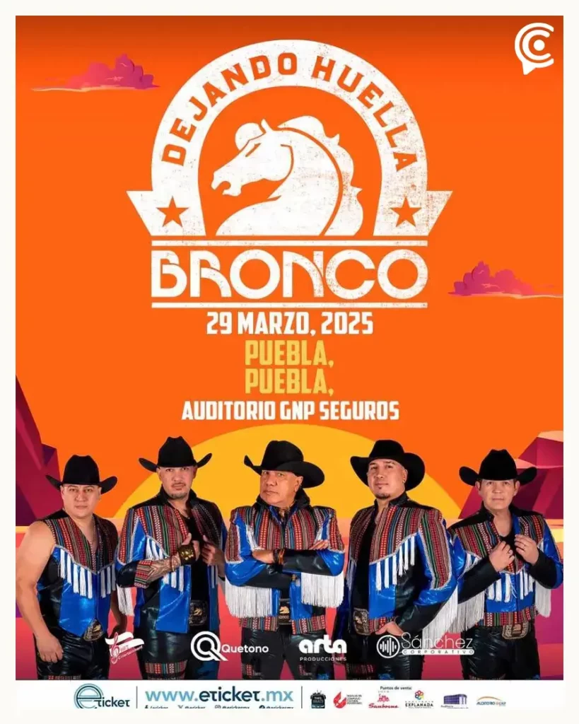 Estos son los conciertos que habrá en Puebla del 24 al 30 de marzo 2025 