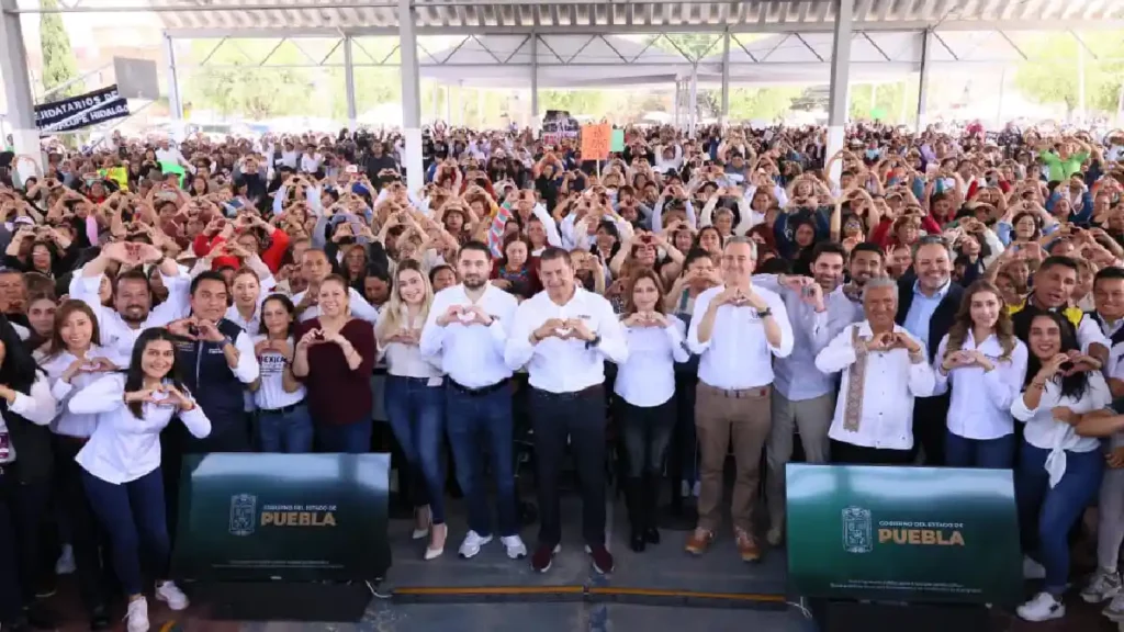 100 Días de cumplir compromisos, con inversión y justicia para las familias de Puebla