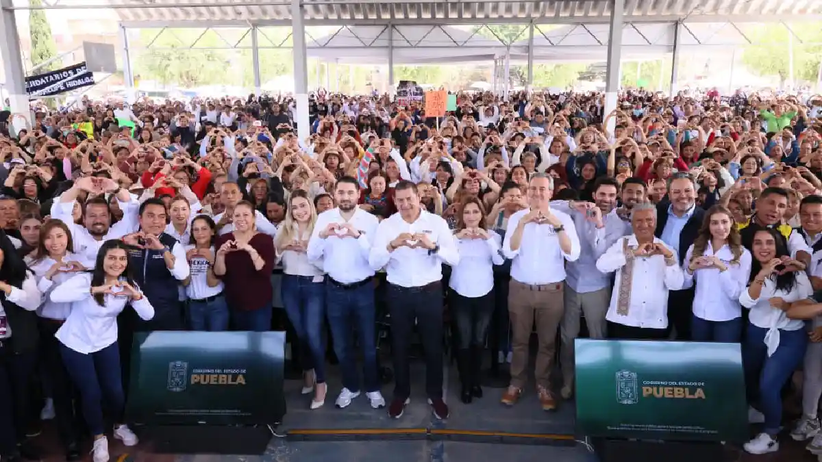 100 Días de cumplir compromisos, con inversión y justicia para las familias de Puebla