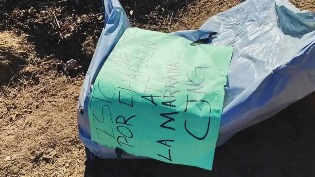 Descubren restos humanos embolsados en el municipio de San Matías Tlalancaleca, Puebla