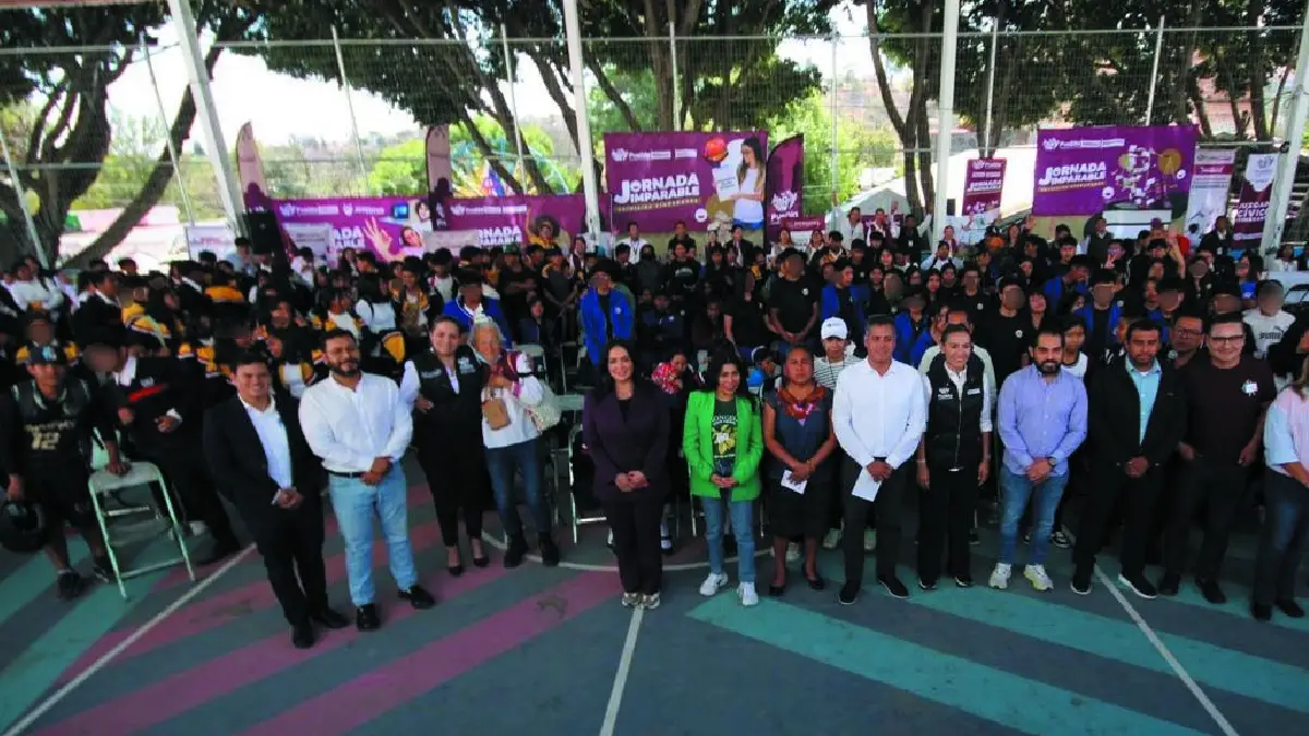 Atiende Gobierno de la Ciudad a juntas auxiliares con Jornada Integral de Bienestar