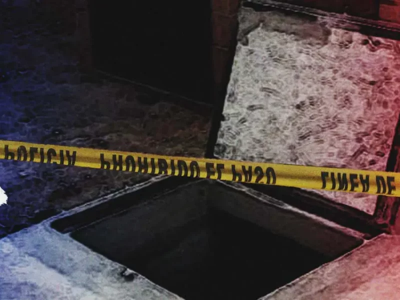 Encuentran cuerpo de hombre flotando en una cisterna de Amozoc, Puebla