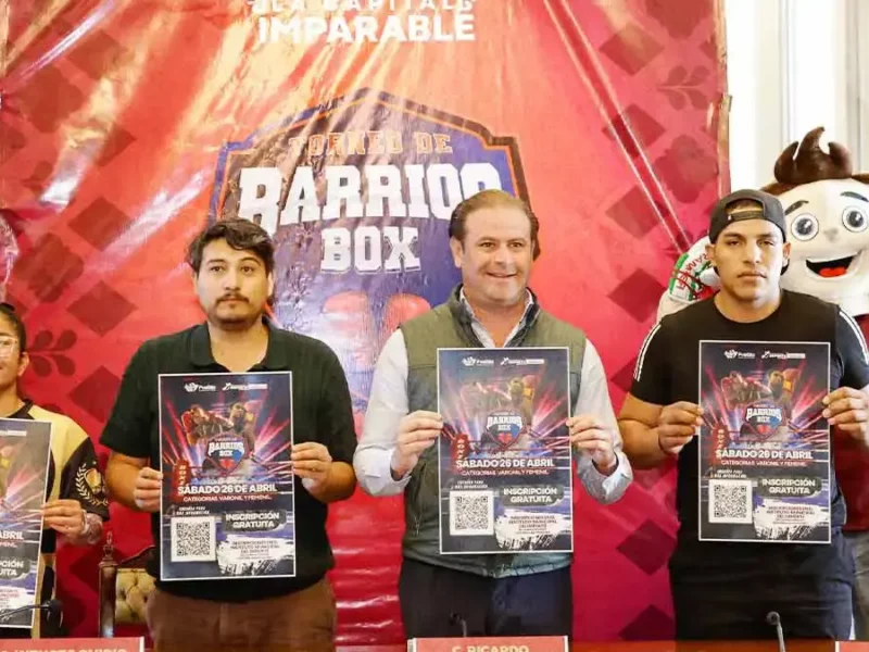 Ayuntamiento de Puebla anuncia el Torneo de los Barrios Box 2025  