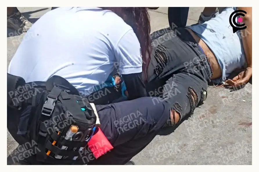 Motociclista murió tras chocar contra automóvil sobre la carretera federal Puebla-Tehuacán, en Amozoc