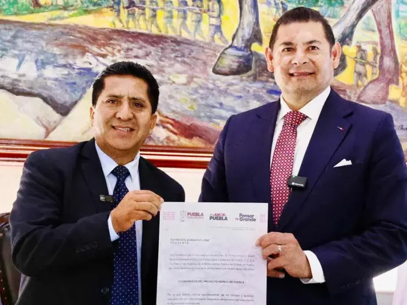 Raymundo Atanacio Luna deja el Sistema DIF Puebla; lo nombran coordinador del Plan Nacional Hídrico