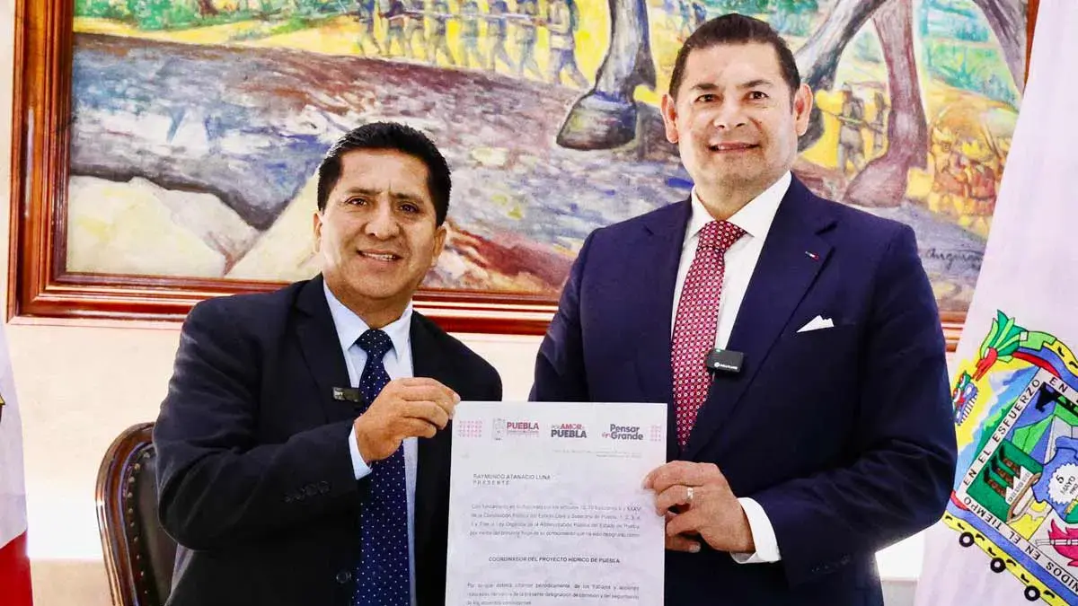 Raymundo Atanacio Luna deja el Sistema DIF Puebla; lo nombran coordinador del Plan Nacional Hídrico