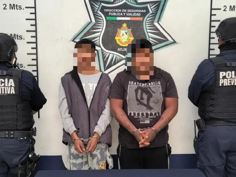 La Secretaría de Seguridad Ciudadana detiene a dos personas por consumo de sustancias nocivas