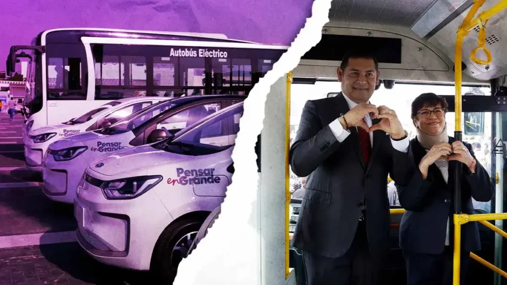 Gobierno de Puebla entrega primeras unidades eléctricas para transporte público; operarán en estas rutas