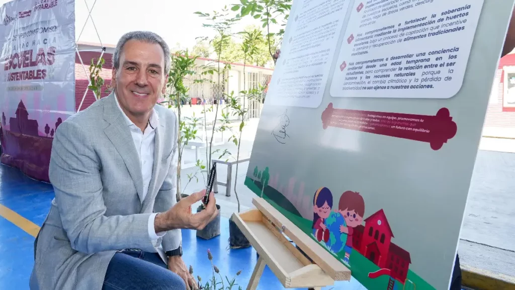 Se compromete Pepe Chedraui para tener escuelas sustentables